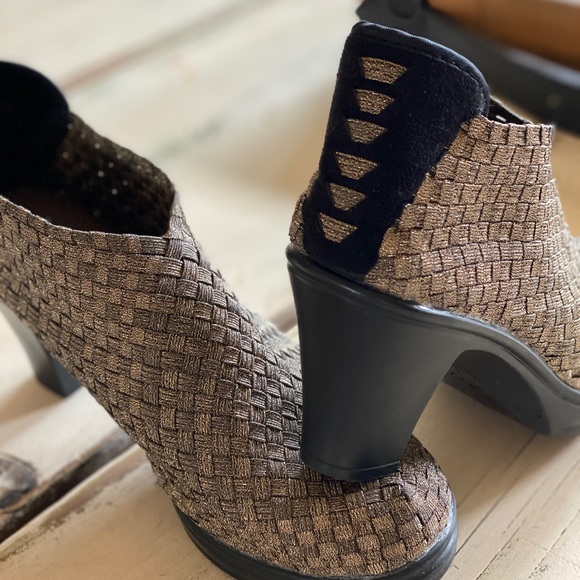 Gold mesh shoes - Picture 2 of 6